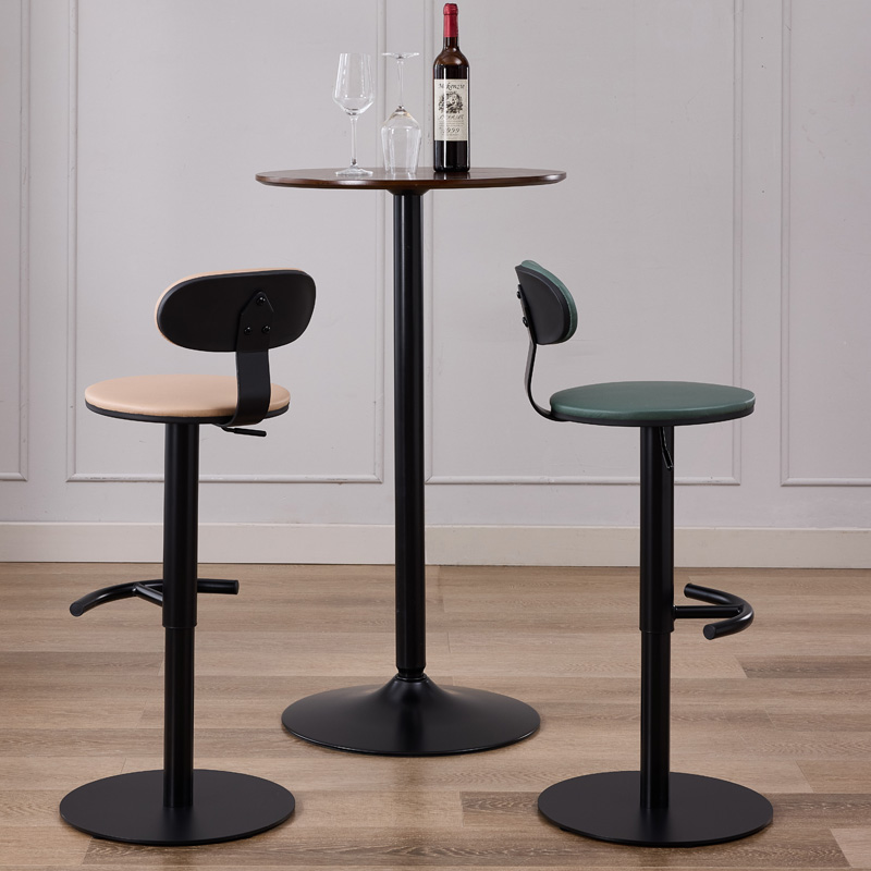 吧台椅椅子家用简约升降吧椅高脚凳旋转椅吧台凳设计师款轻奢吧凳