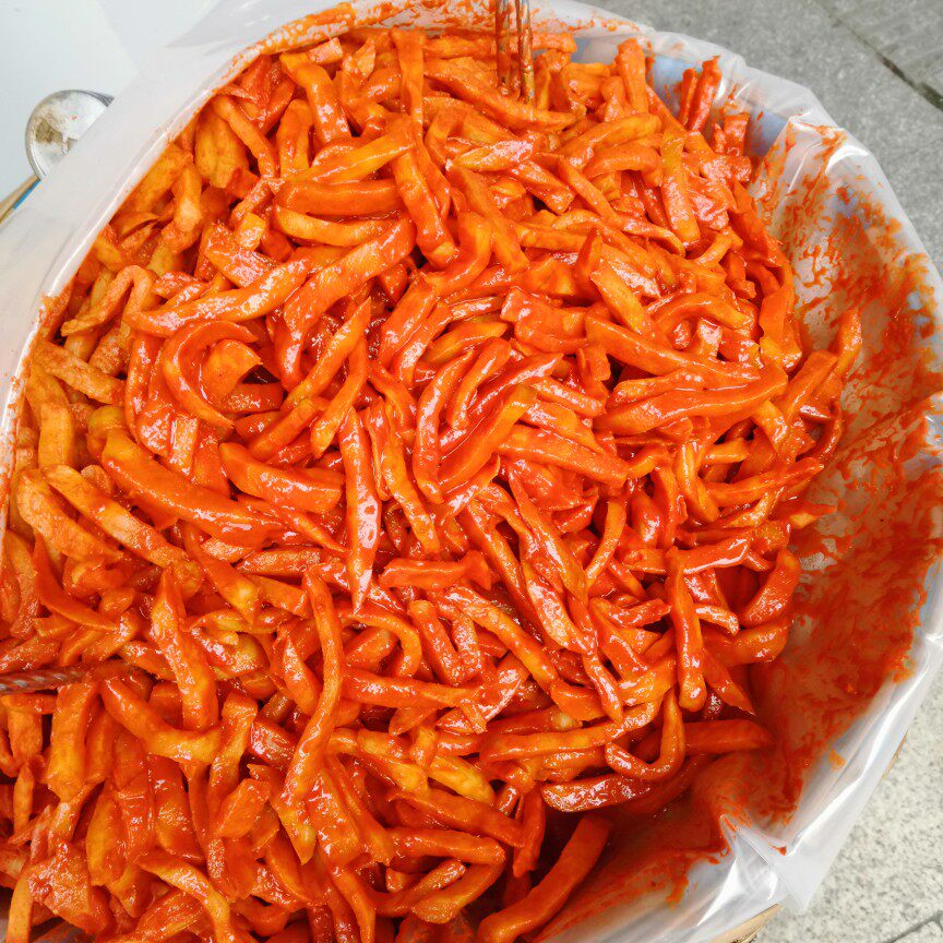 黔西麻辣脆黔西特产甘家庄麻辣脆贵州特产黔西小吃大头菜美食制作