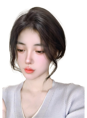 lsn洛丝娜真人发丝韩味龙须刘海