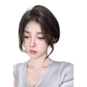 lsn洛丝娜真人发丝韩味龙须刘海
