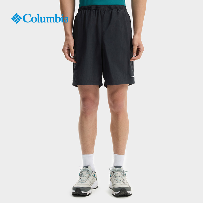 Columbia哥伦比亚户外2025春夏新品男子拒水UPF50防晒短裤XE1652