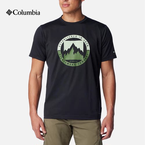 哥伦比亚速干透气短袖T恤