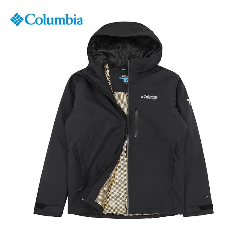 哥伦比亚棉服男户外防水冲锋衣