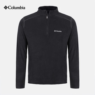 2025秋冬新品 Columbia哥伦比亚户外男保暖套头半拉链抓绒衣AE6558