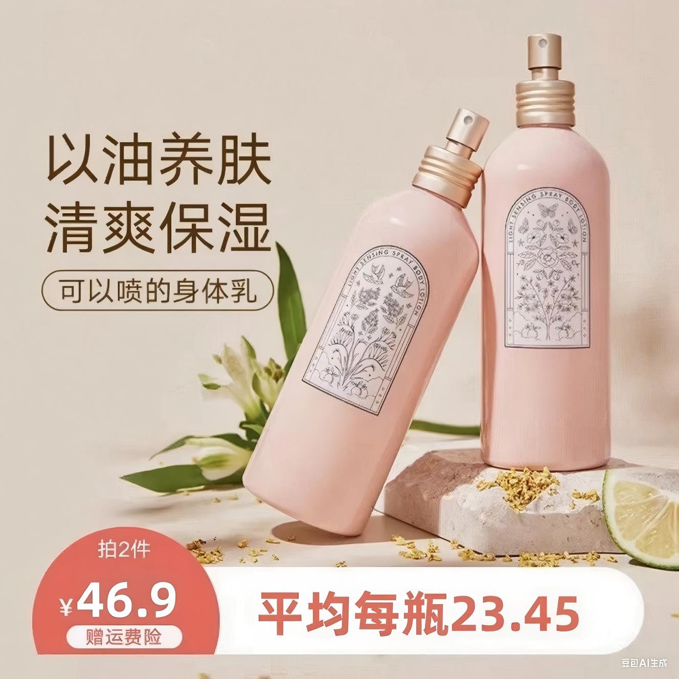 余香身体乳保湿滋养补水留香