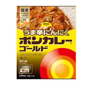 日本进口大塚梦咖喱微波炉直接加热速食咖喱酱辣口180g/超辣230g