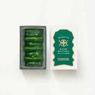 日本进口直邮中村藤吉抹茶专卖店抹茶年轮蛋糕（浓茶盐）