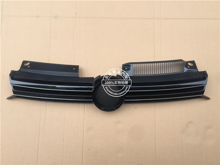 골프에 적합 6 하이 6 프론트 범퍼 하단 중간 그릴 안개등 프레임 안개등 커버 환기 메쉬 골프 6 중간 그릴