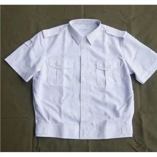 保安透气速干舒适免烫衬衫 特价 短袖 海夹克白色衬衣夏季 处理老式