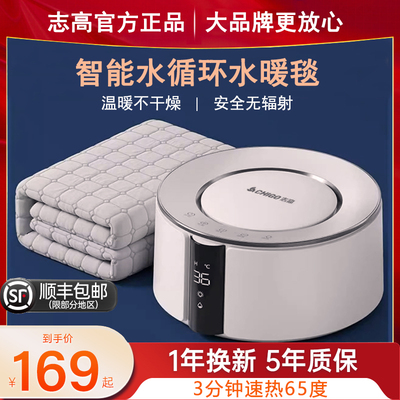 志高水暖电热毯双人水循环