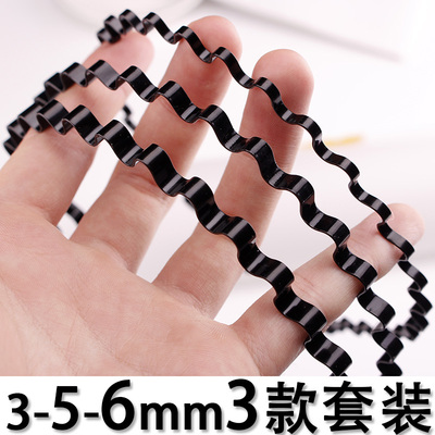 日用套装发卡发捆发箍男女洗脸短发简约时尚碎发防滑细头箍家用装