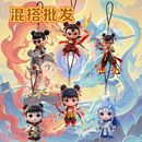 哪吒魔童闹海周边可爱电影装 饰书包挂件亚克力手机链礼物