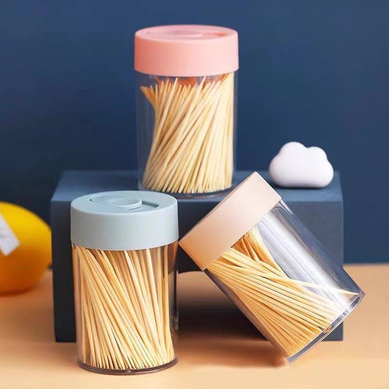【1个装】牙签筒牙签创意家用牙签盒酒店餐厅牙签罐牙签盒透