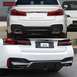 适用于宝马5系11-23款f10g30前唇后唇侧裙尾翼改装套件