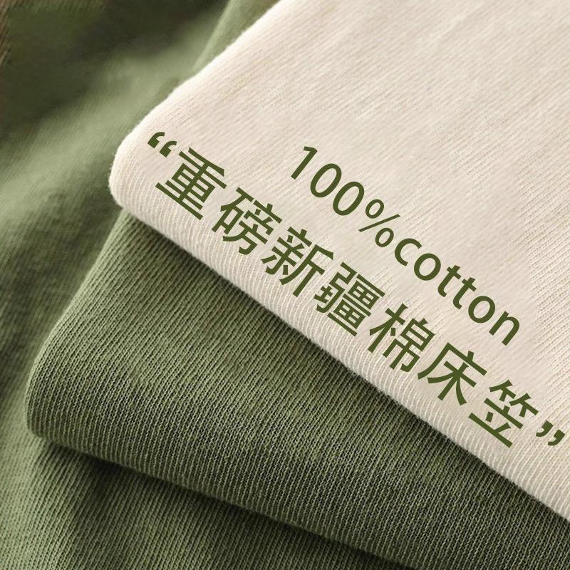 A纯棉床笠类单件加厚100全棉床垫保护罩床单床罩学生宿舍四季通用