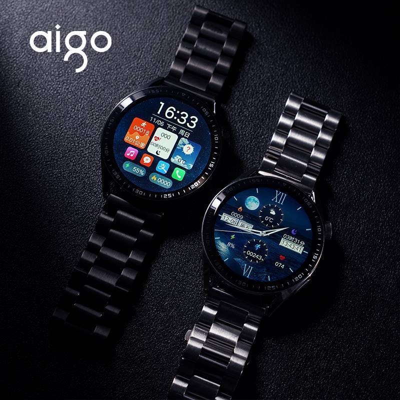 aigo爱国者智能手表离线支付通话黑科技防水多功能成人时尚腕表