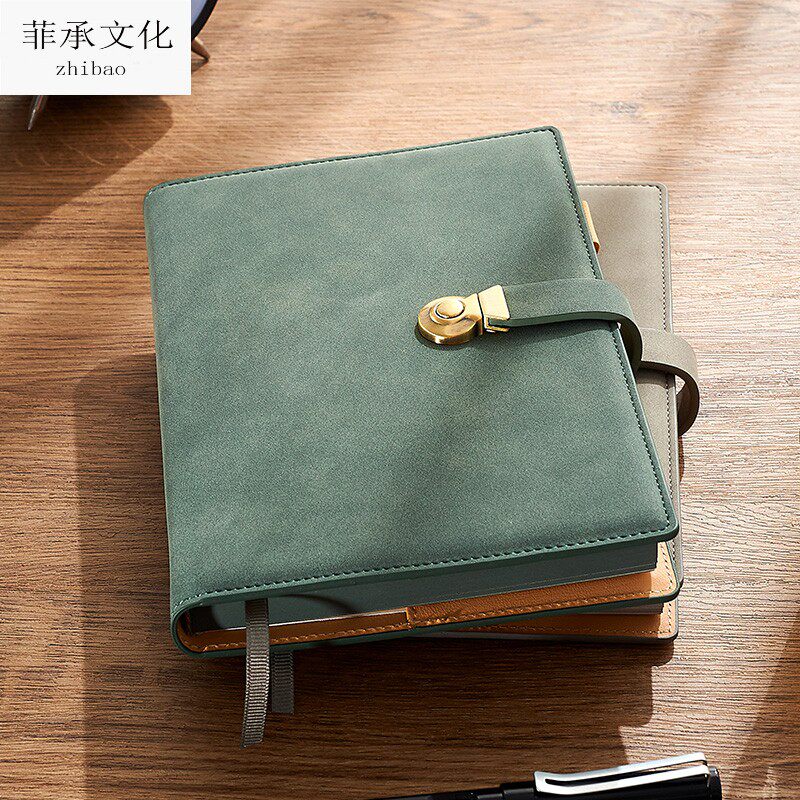 레트로 비즈니스 노트북 하위 피질 매우 두꺼운 A5 간단한 사무 회의 기록 두꺼운 고급 메모장 사용자 정의 인쇄 가능한 로고 대학생 연구 대학원 입학 시험 문학 예술 절묘한 일기