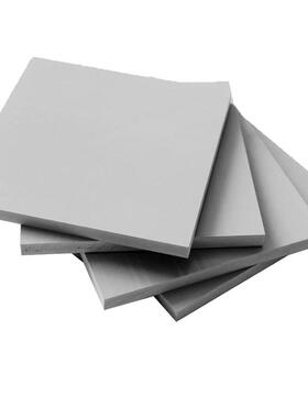 灰色PVC板材灰色聚氯乙烯塑料硬板高密度防火阻燃pvc硬板2-30mm