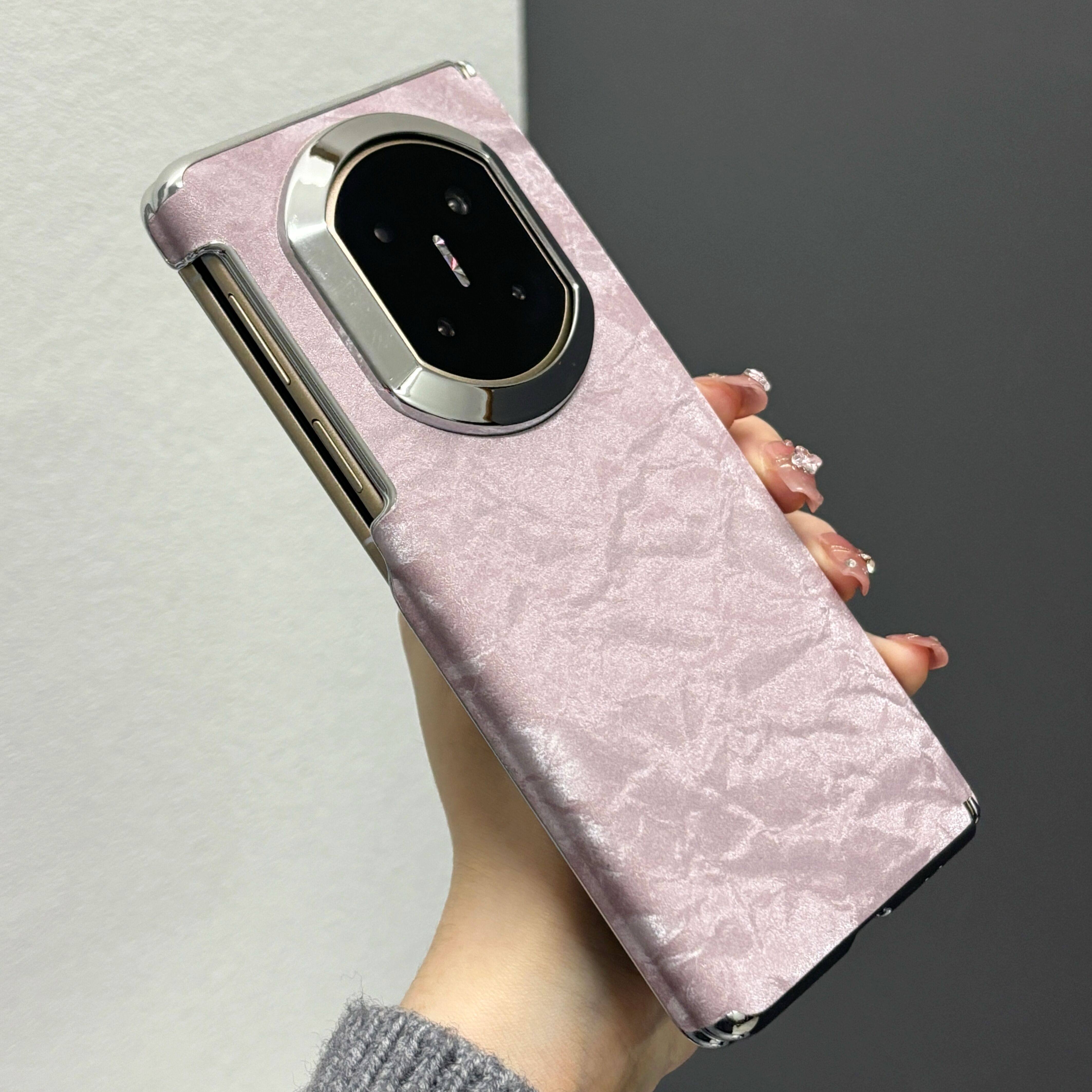 电镀皮纹双轴防护手机壳图片