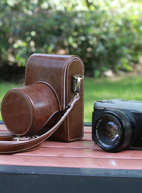 徕卡Q2相机包Q3富士XE4皮套3 2S XA7/20 5佳能微单m200 100保护套10竖款m3奥林巴斯ep7单肩5摄影包epl10 97