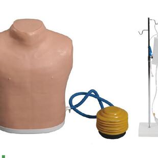 高级人体气胸处理模型q气胸处理操作模型医学教学模型医用模型