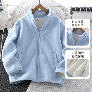 校服神器内搭小棉袄儿童校服内胆男女大童小学初中生摇粒绒加绒厚