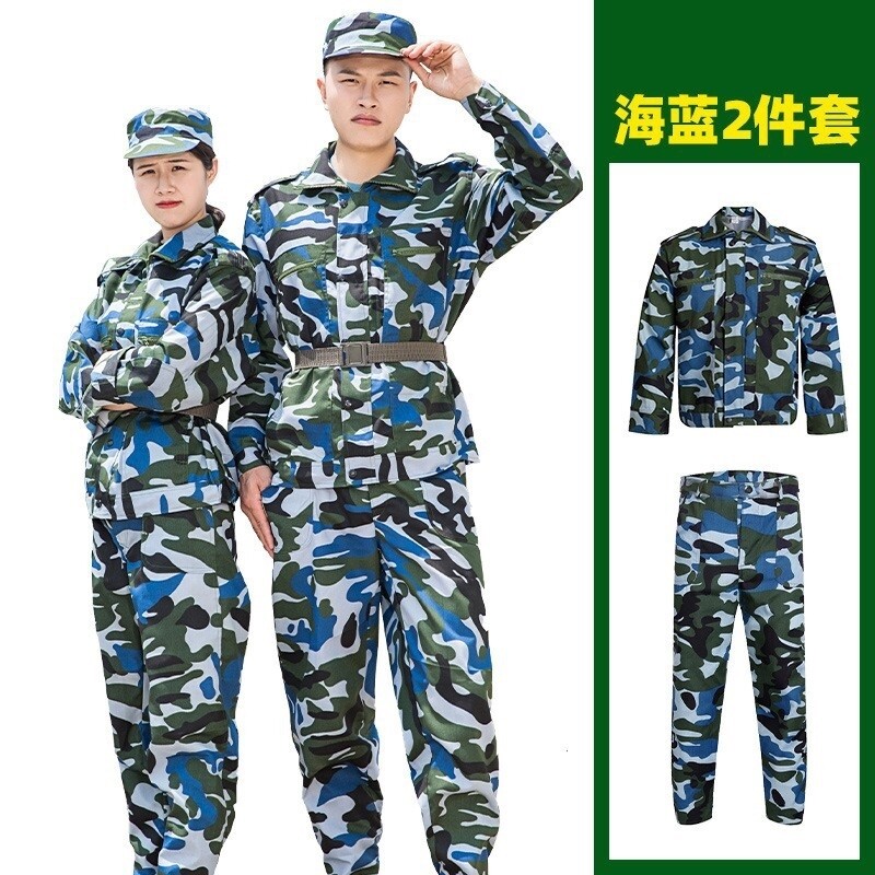 学生专用军训服迷彩做训服不撕裆