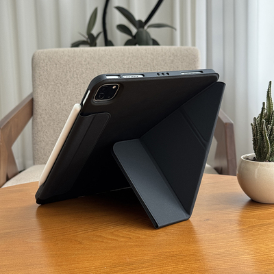 适用苹果2026ipadair8平板保护壳防弯12代无笔槽10.2搭扣a16防指纹mini7防摔12.9全包边5皮套13软胶4新款旋转