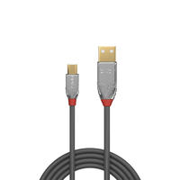 German LINDY USB-A to Micro-B charging cable, Android mobile phone speaker, tablet computer, camera data cable thumbnail 3