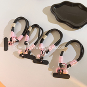 日韩ins立体卡通吊坠挂件编织结实挂绳适用手机壳防摔手机手绳便携腕带钥匙扣耳机套少女心手机挂饰可爱配饰