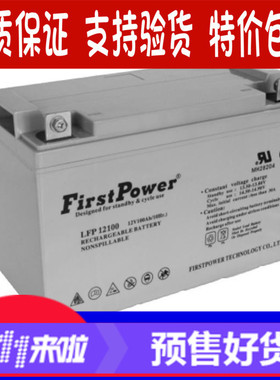 FirstPower(一电)  铅酸蓄电池 LFP12100(12V100AH) 原厂光伏包邮