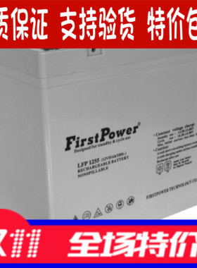 FirstPower(一电)  免维护铅酸蓄电池 LFP1255(12V55AH) 包邮