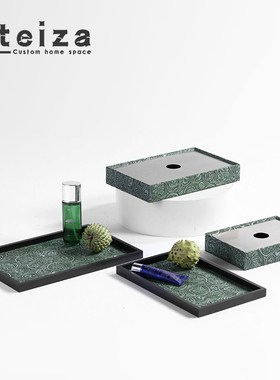 高档样板间首饰盒OTEIZA实木轻奢