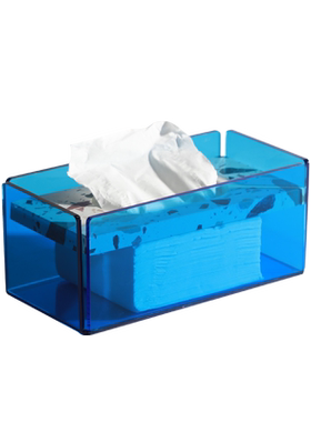 透明卷纸盒创意样板房间软装饰品