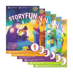 新版剑桥少儿英语YLE考试一级官方备考书剑桥考级Story Fun考试教材StoryFun 1/2/3/4/5/6级别中小学英语考级用书yle A1 starters