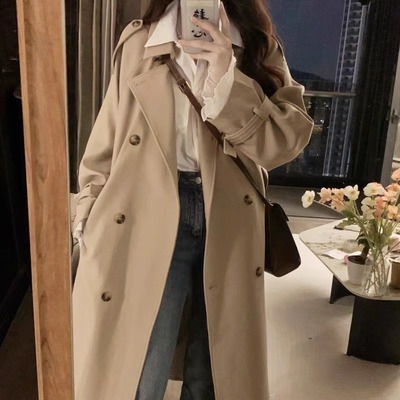 大牌今年流行风衣外套女