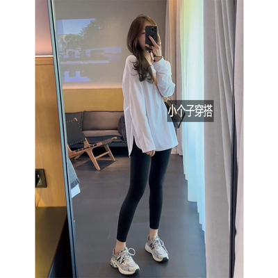 白色打底衫女内搭长款202