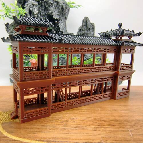 微景观造景长廊凉亭古建筑摆件