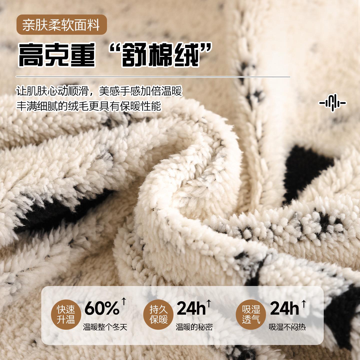 冬季毛绒沙罩全包万能套厚直发排发一体式心韵绒柔沙加套罩2026新