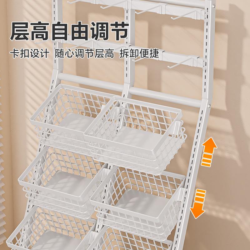 超市零货架336食网食红饮料小品玩具展示便利店收银台多层置架物