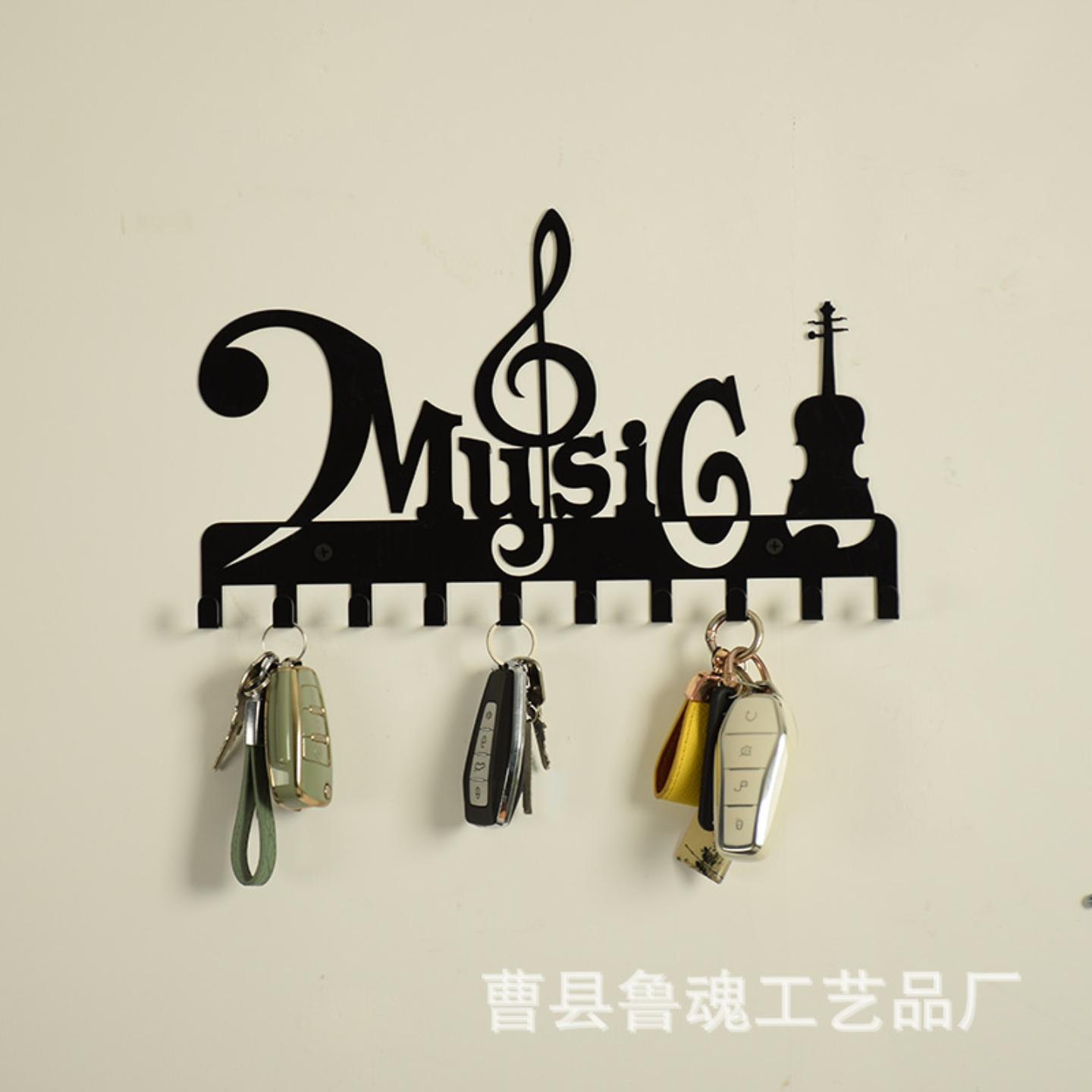 现货金属音乐造型挂钩歌唱奖牌