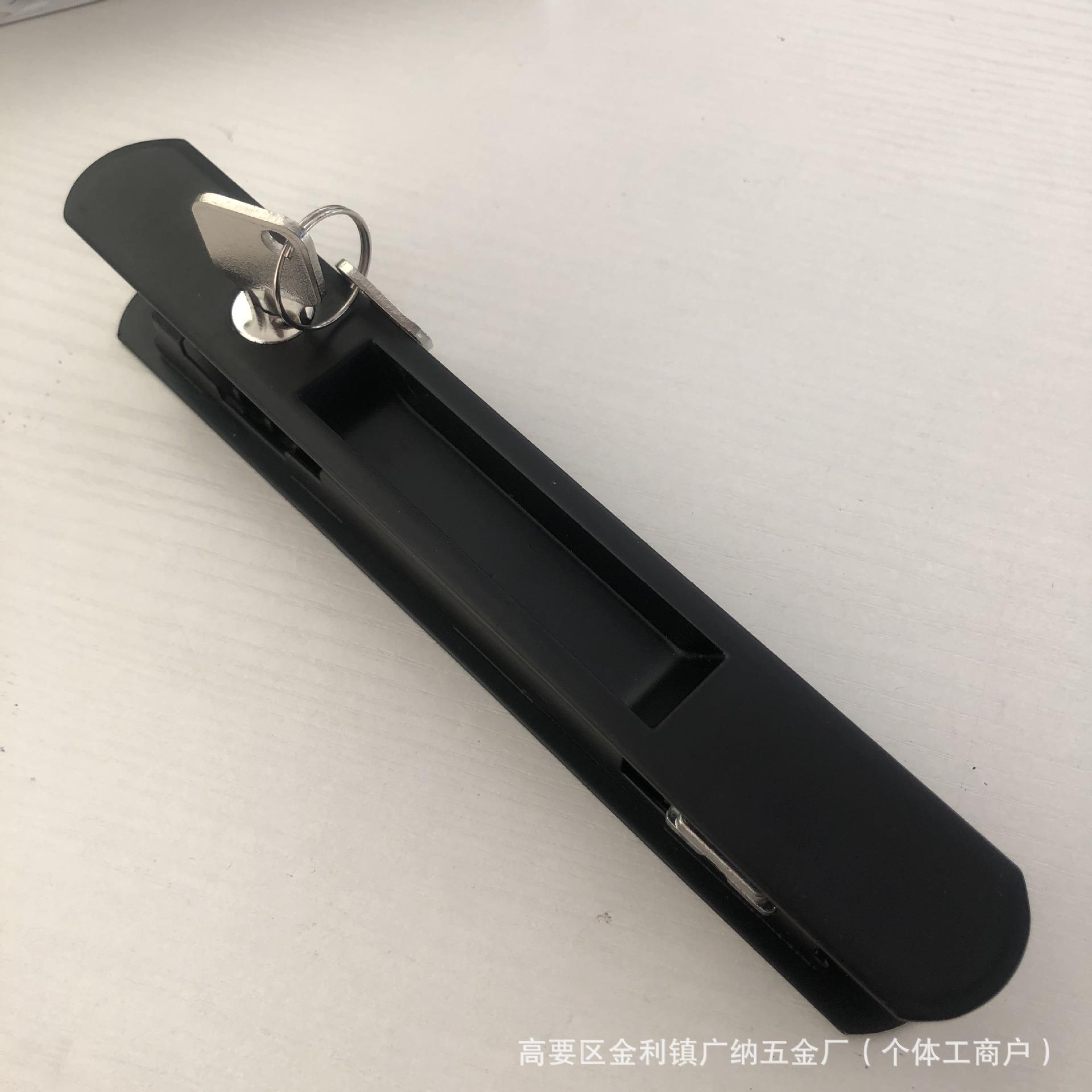 老式不锈钢0铝金门额锁推拉门佐致(收锁9窗户锁钩扣防盗锁条形合