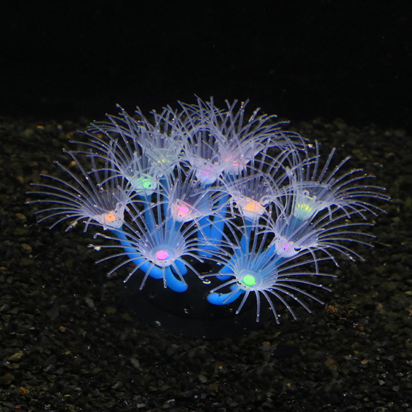 供应电商直销水族造景饰品硅胶