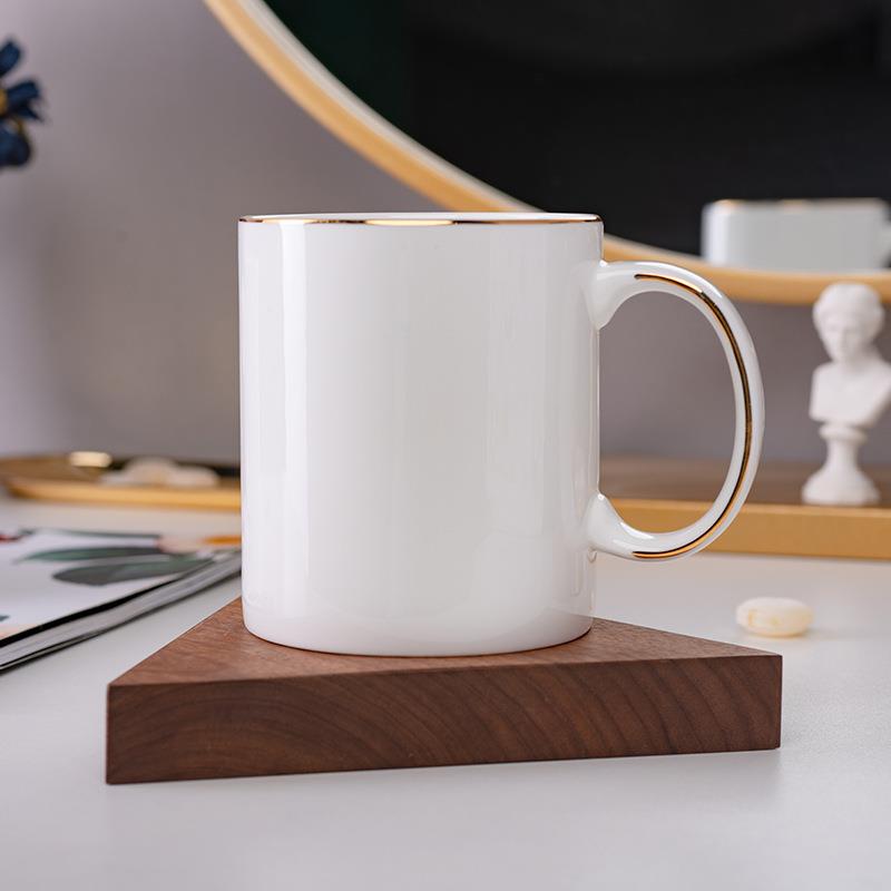 唐山骨杯骨创质瓷克杯广25839002告陶瓷杯纯白咖啡杯意印制马礼品
