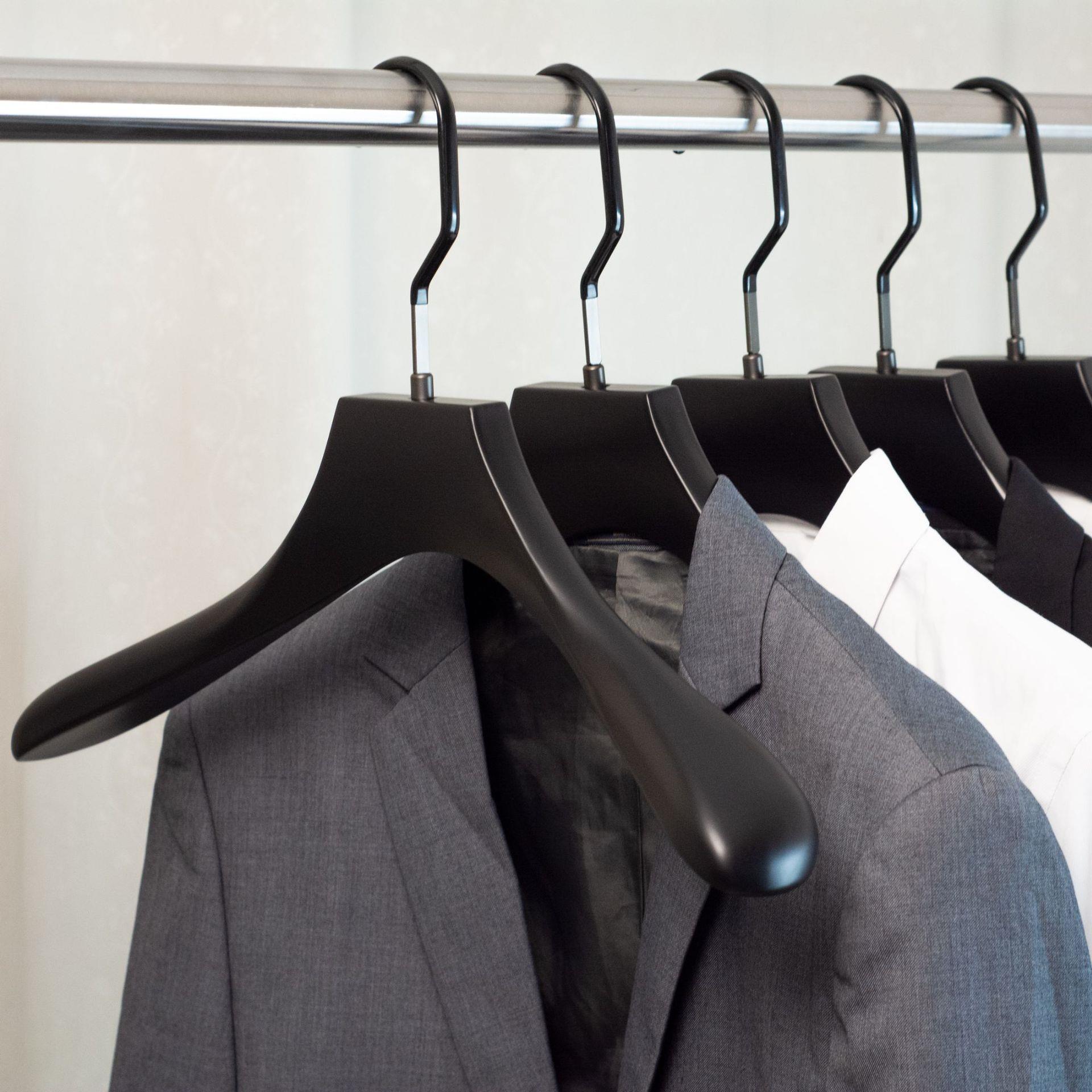 服装店专用衣架衣宽肩架 衣佐致（收架家 用印 加宽防滑 可LOGO