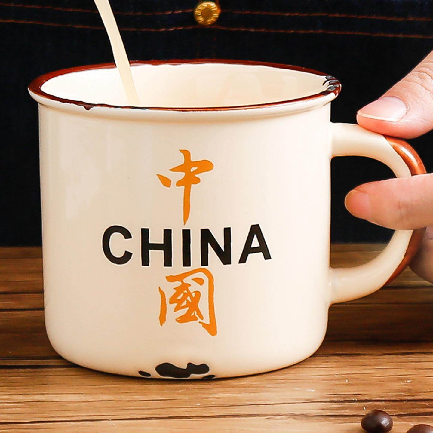 带盖马克杯儿童礼物杯子伴手礼