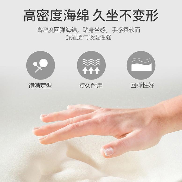 日股方形椅子垫学系生坐垫汽座垫四车季公室凳F32子榻榻米屁椅垫