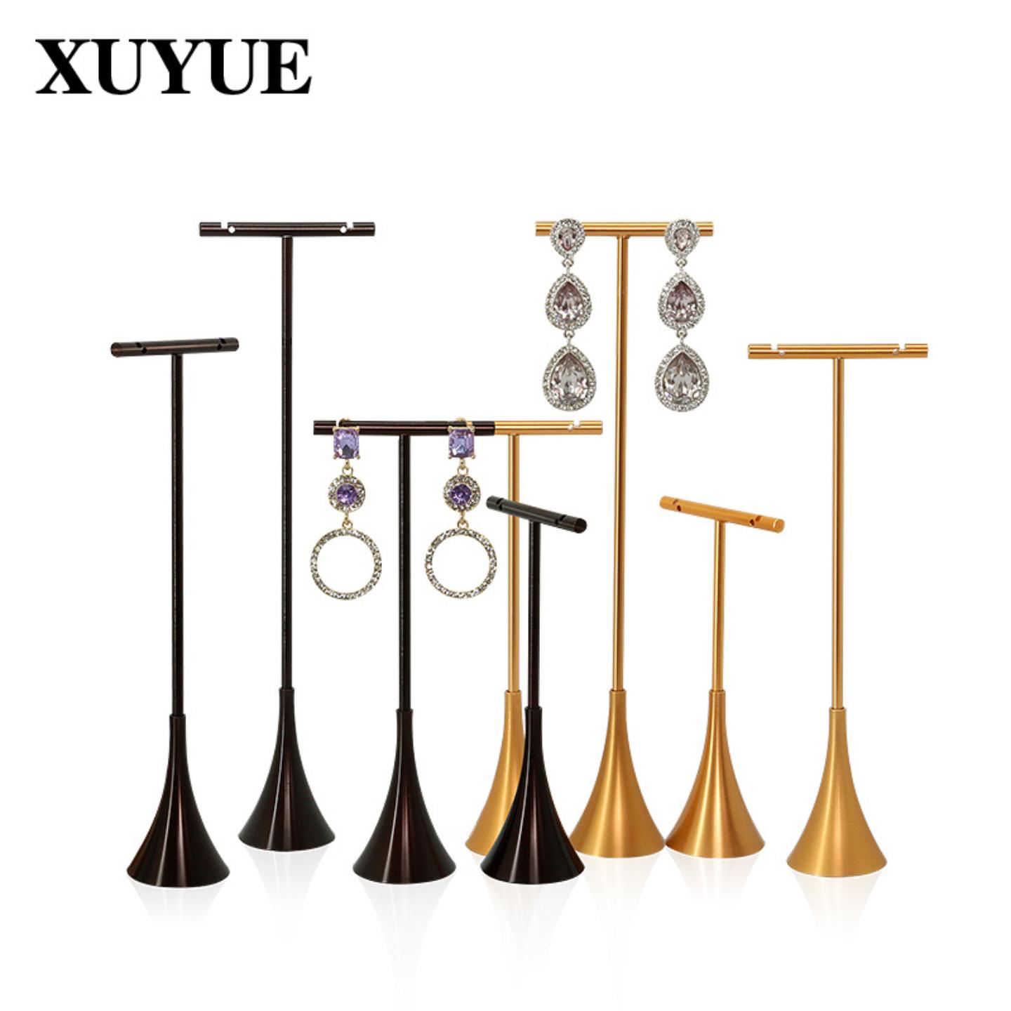 耳环架铁艺珠宝金属T型展示架