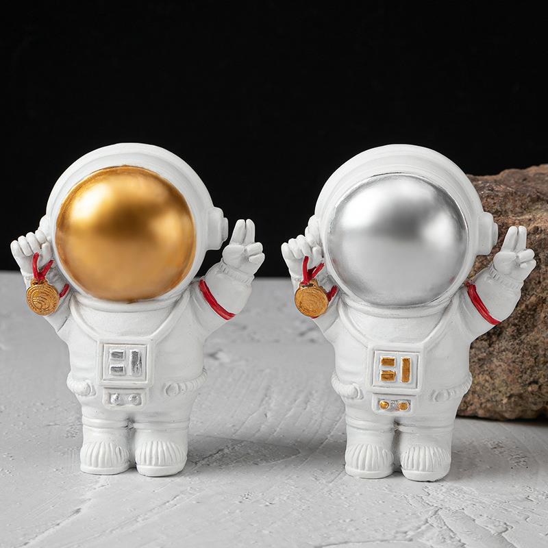 你太空人模型玩具盲盒手办树脂工创艺蛋糕装YCYHY18饰意礼品宇航