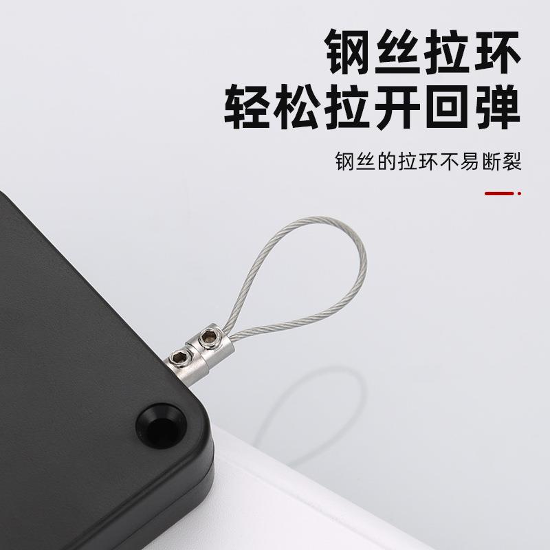 自动回弹免打孔拉型绳闭门器佐致(收移约门缓冲关门神器简轻静音